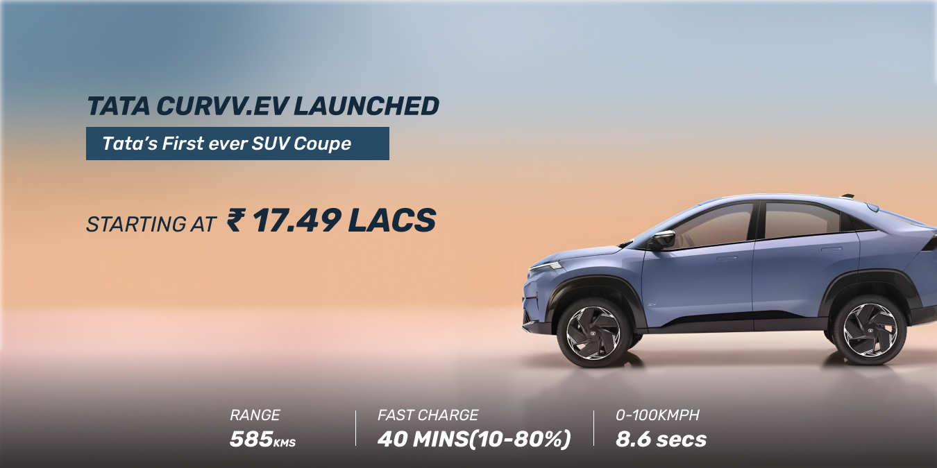 Tata Curvv EV, Launched