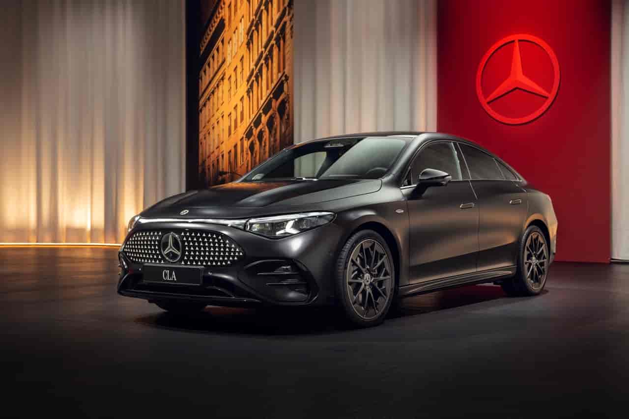 Mercedes Benz CLA EV Black Charcoal