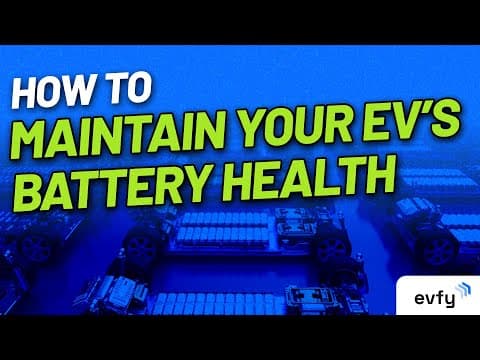 How to Extend Your EV's Battery Life? | Evfy