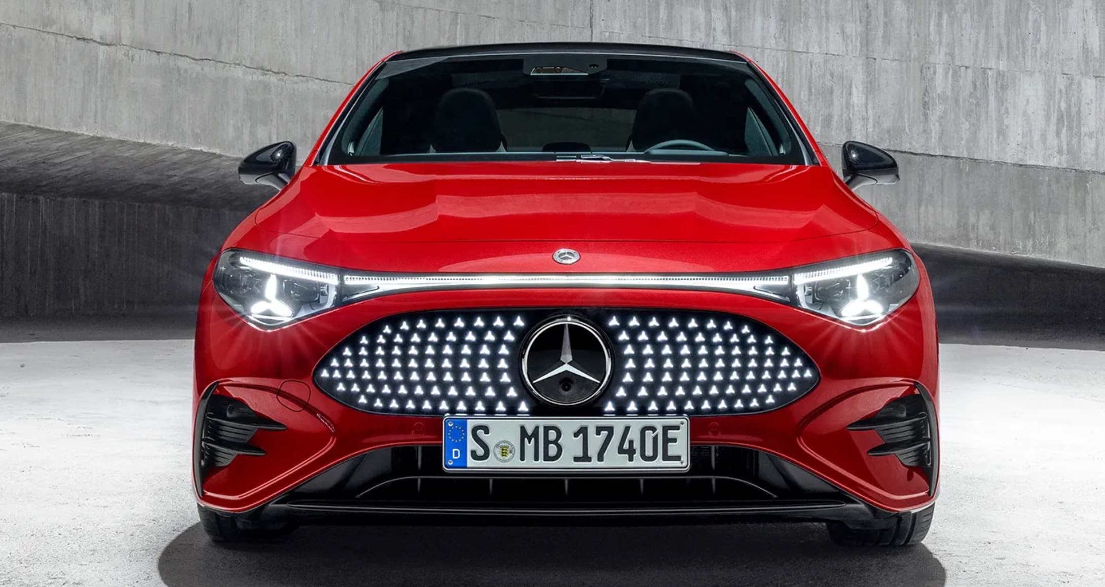 Mercedez Benz CLA EV front