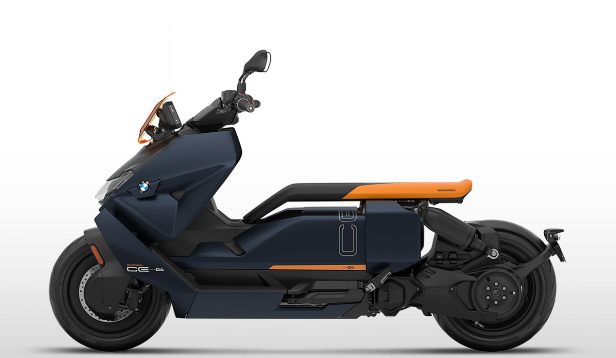 bmw scooter blue