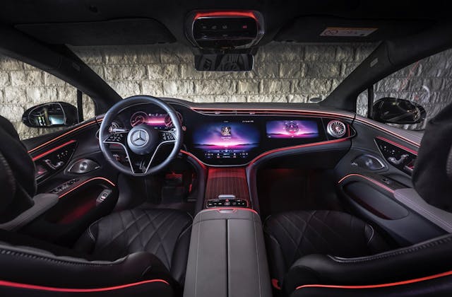 Mercedes-Benz AMG EQS interior 