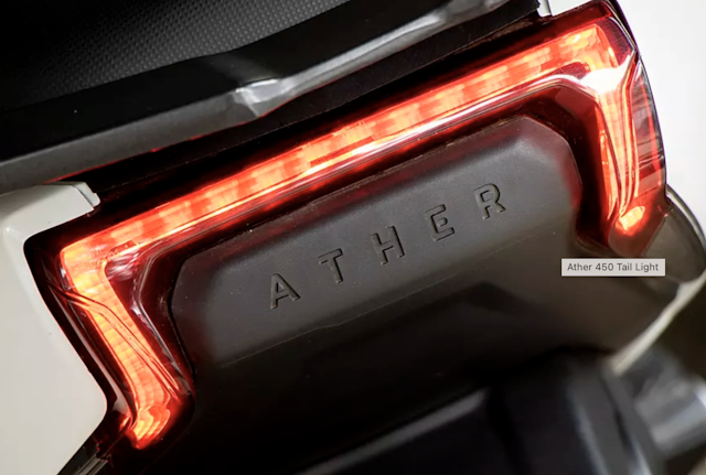 ather 450x rear headlight