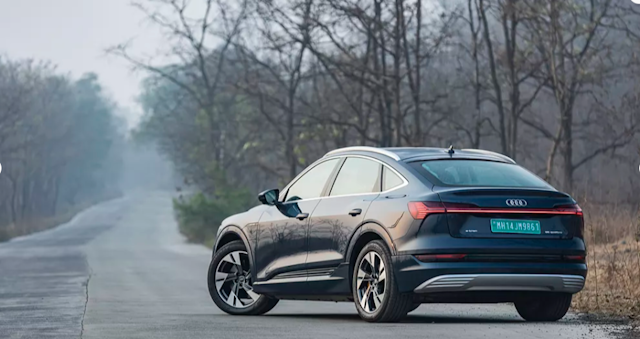 Audi-E-Tron-Sportback-Ev-Left Rear Three Quarter